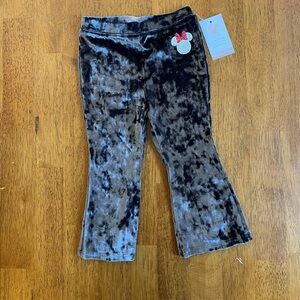 Velvet Kids Bottoms with Minnie Mouse Detail